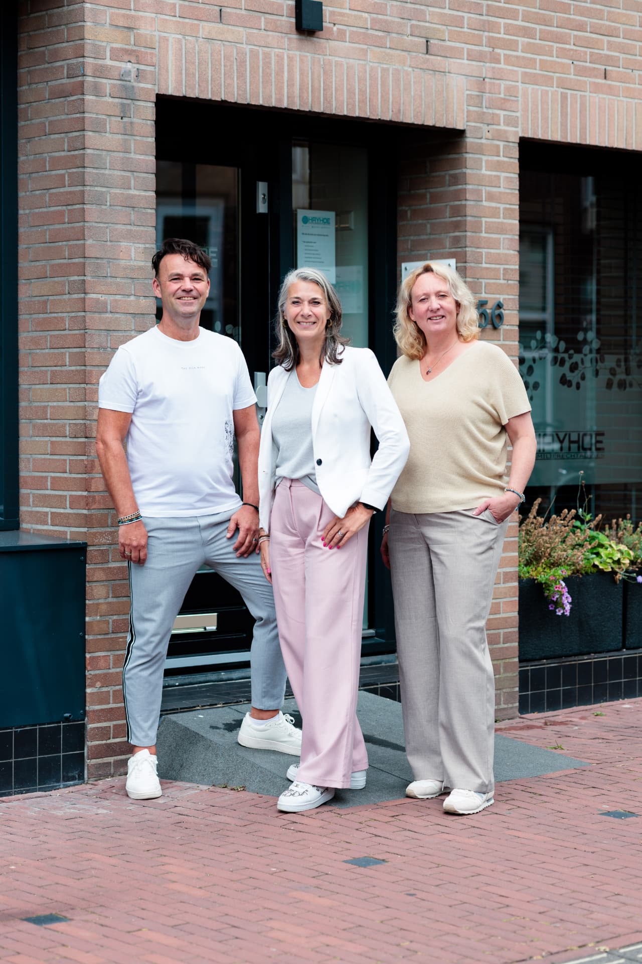 Het team van Hayhoe Familierechtadvies: Edwin Boerhout, Rachel Hayhoe en Simone Leers